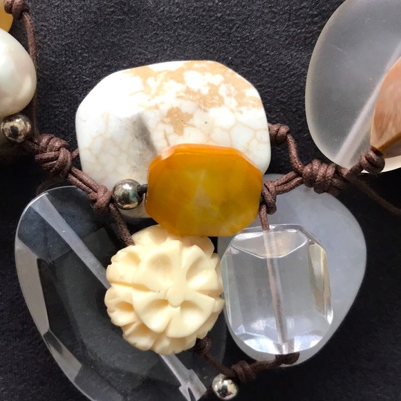 Silpada Mixed Stone Cluster Necklace - Picture 10 of 10